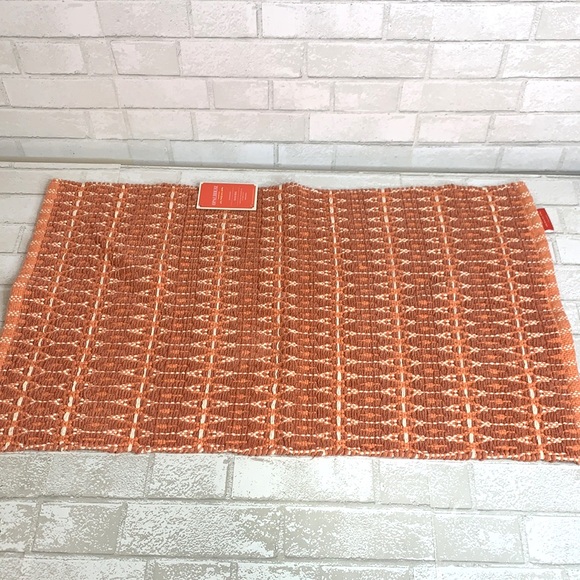 Opalhouse Bath Opalhouse Jungalow Handwoven Geo Bath Rug Rose